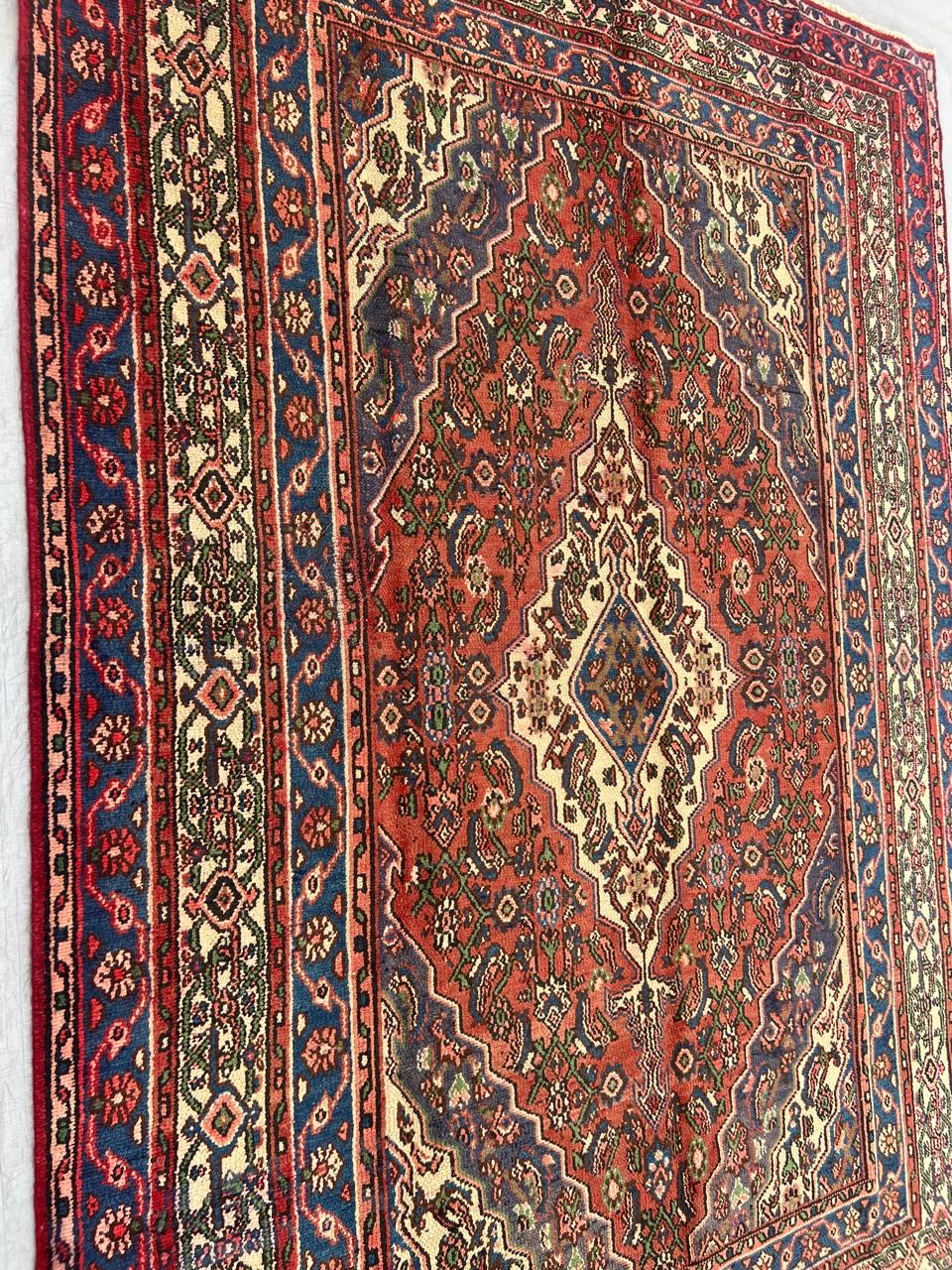 10' x 7' Ft. Authentic Persian Tribal Hand Knotted Wool Area Rug - BR431