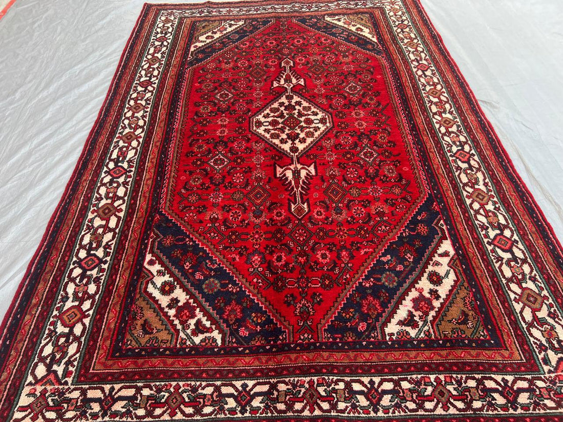 10.7' x 7' Ft. Authentic Persian Tribal Vintage Hand Knotted Wool Large Area Rug BR#2C