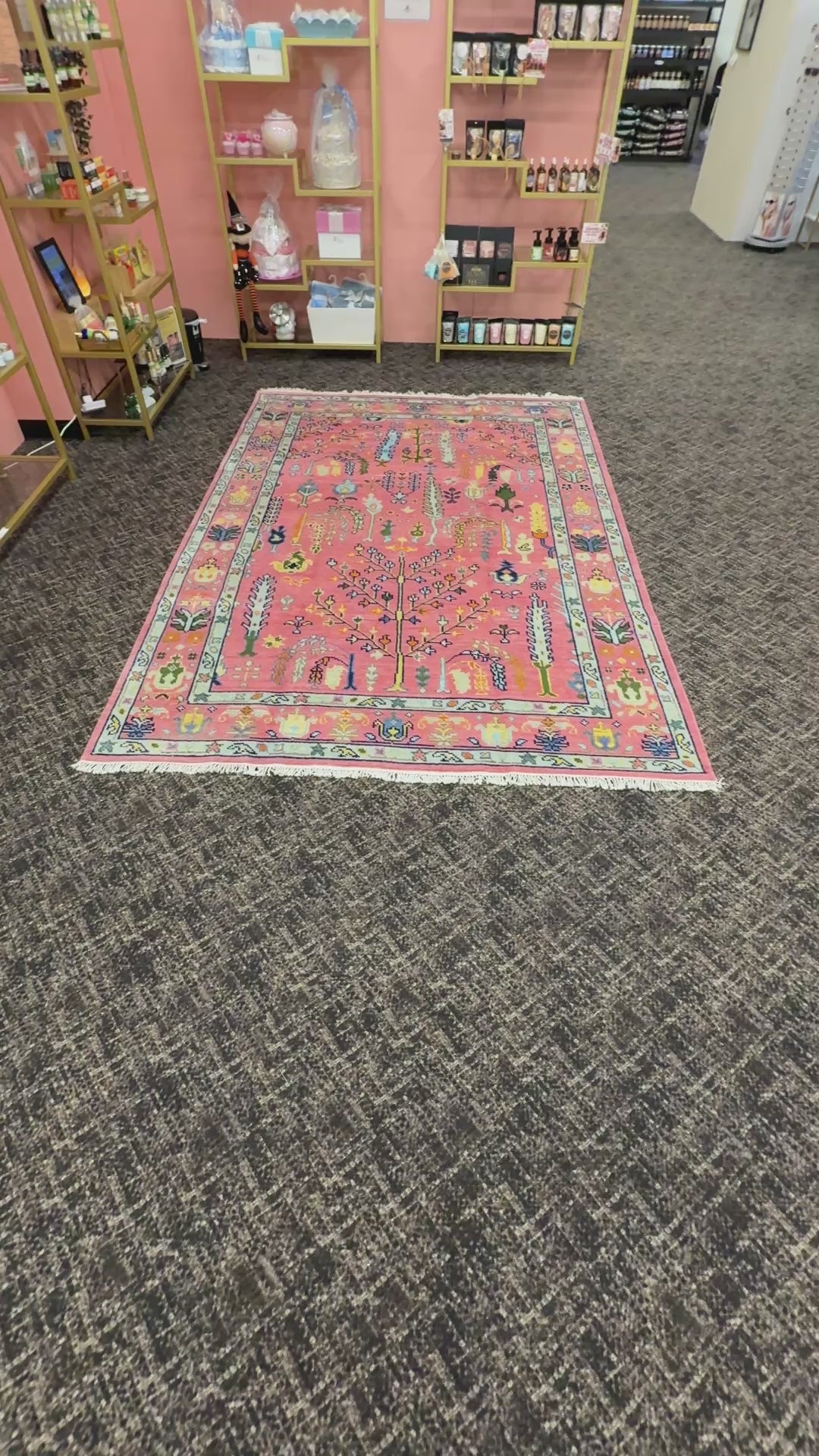 9' x 6' Ft. Contemporary Turkish Oushak Bohemian Hand Knotted Wool Area Rug - BR3142