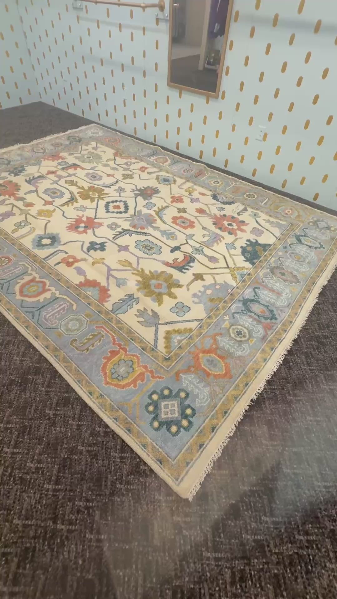 9’ x 12’ Ft. Turkish Bohemian Oushak Contemporary Hand Knotted Wool Area Rug - BR2161