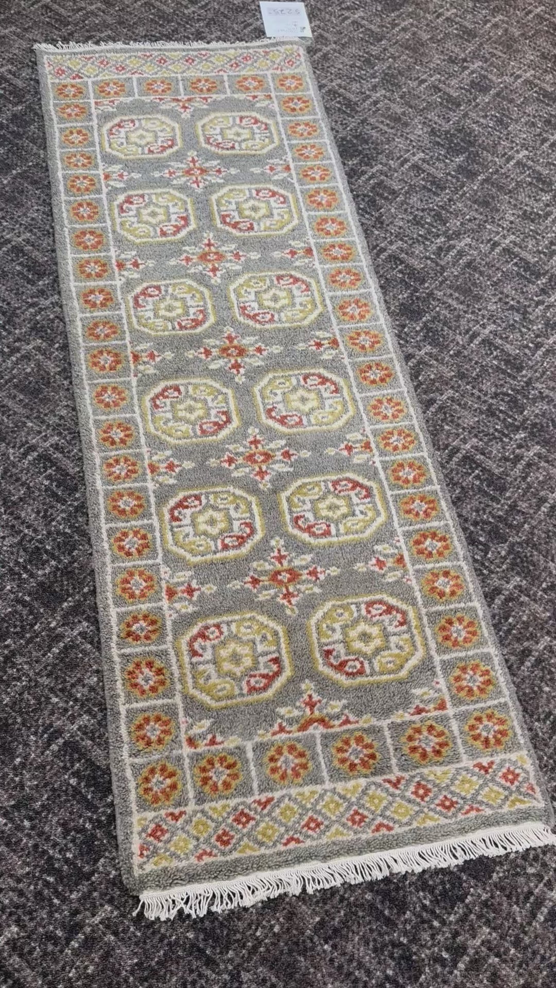 2’ x 6' Ft. Contemporary Turkish Oushak Bohemian Hand Knotted Wool Runner / Rug - BR2601
