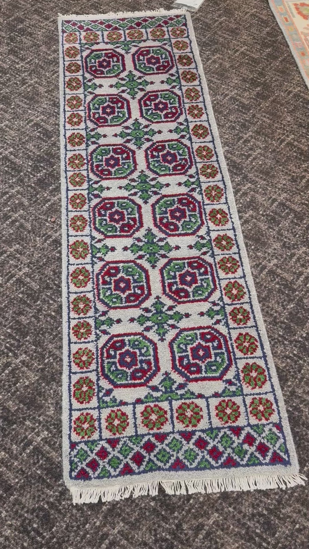 2’ x 6' Ft. Contemporary Turkish Oushak Bohemian Hand Knotted Wool Runner / Rug - BR2589