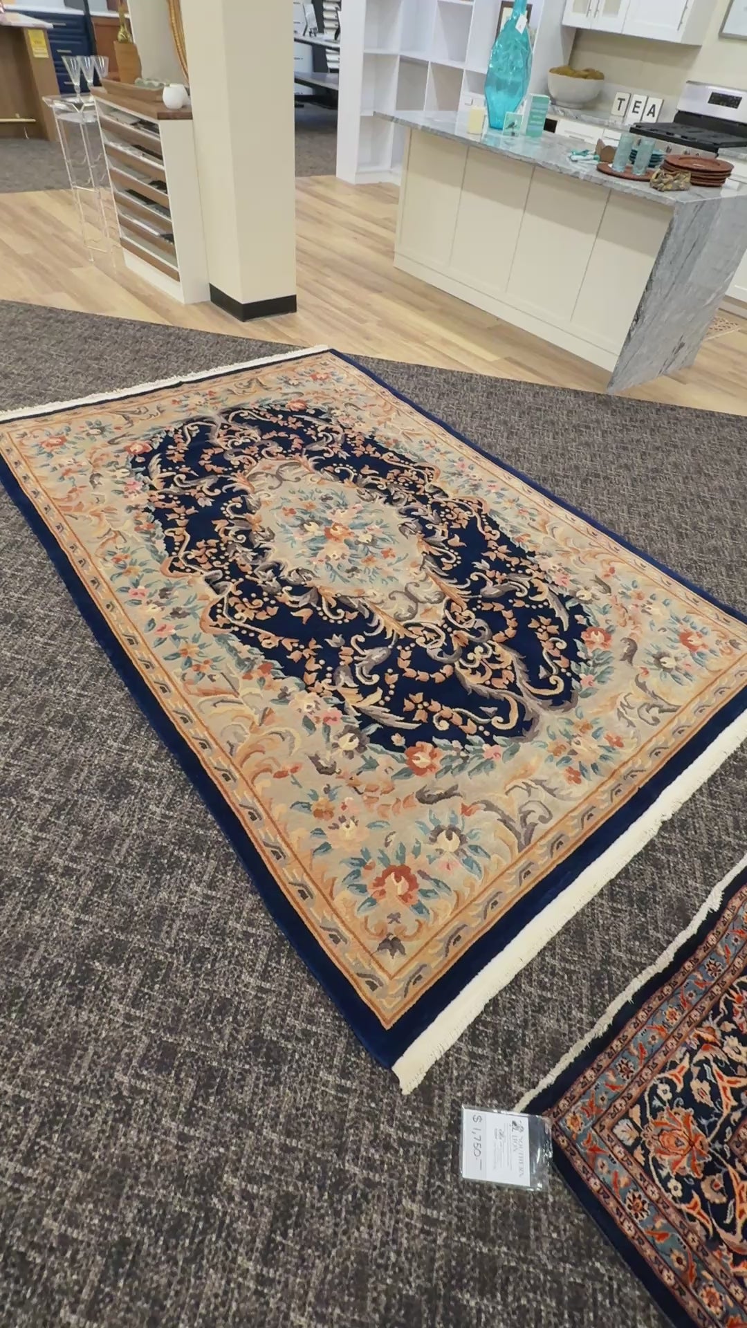 10’x 7’ Ft. Authentic Vintage Chinese / Sino Hand Knotted Fine Wool Rug - BR2503