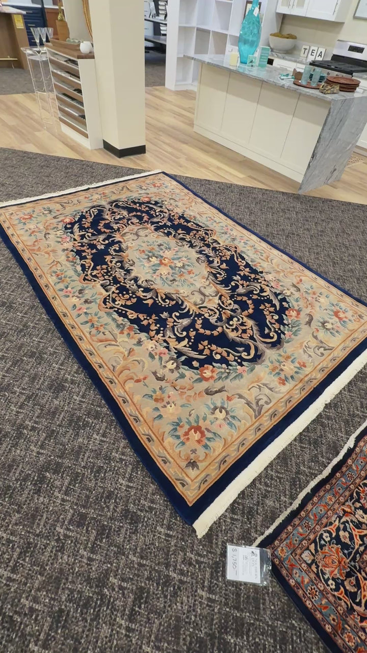 10’x 7’ Ft. Authentic Vintage Chinese / Sino Hand Knotted Fine Wool Rug - BR2503