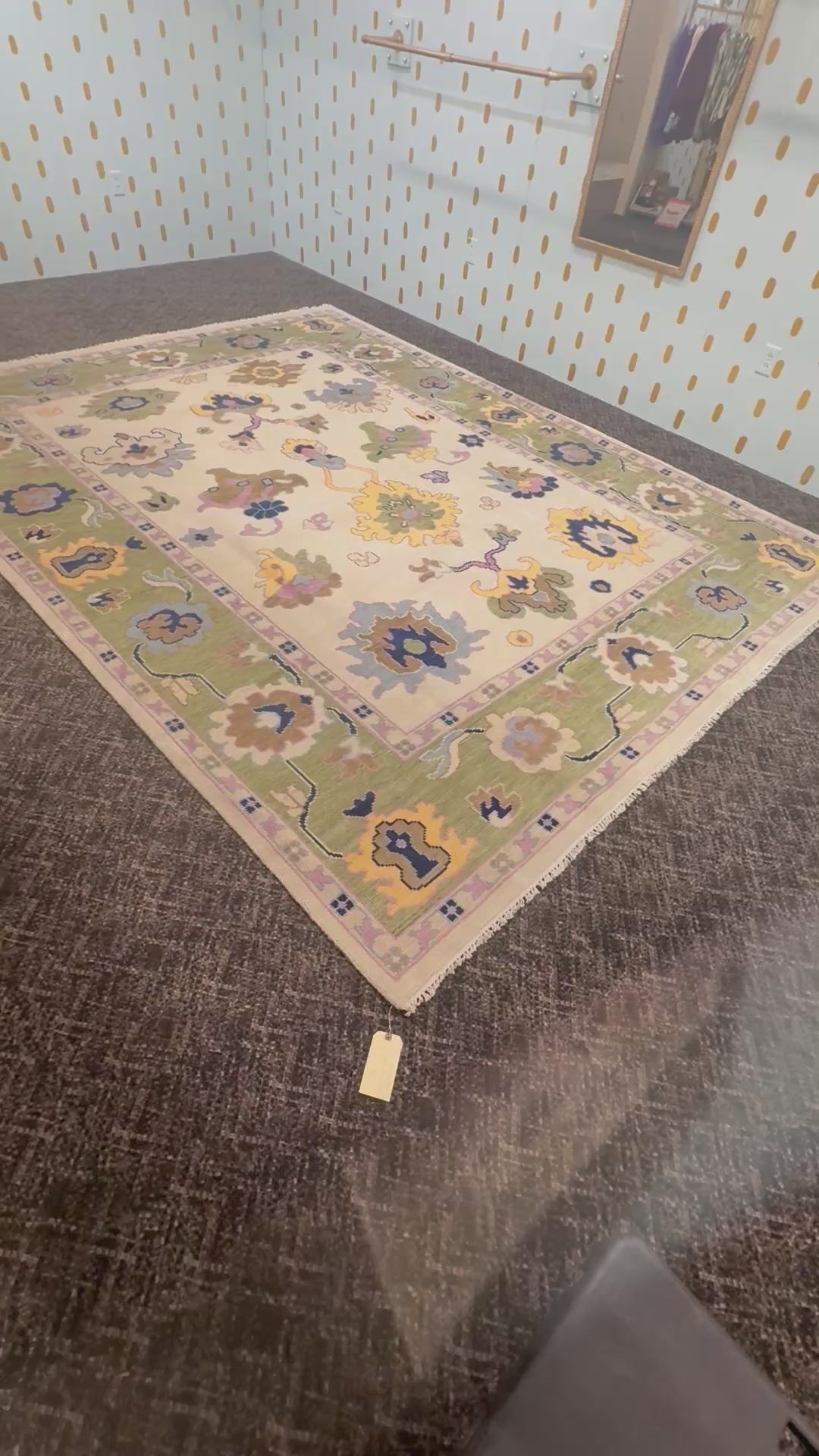 9’ x 12’ Ft. Turkish Bohemian Oushak Contemporary Hand Knotted Wool Area Rug - BR2162