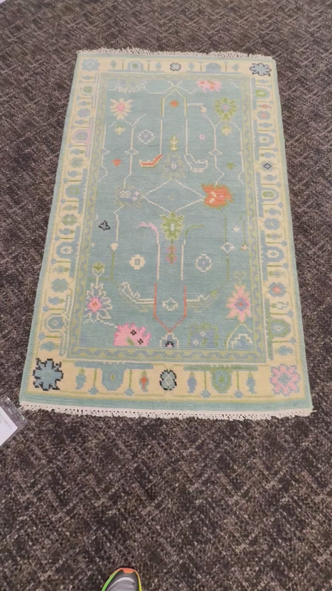 3' x 5' Ft. Contemporary Turkish Oushak Bohemian Hand Knotted Wool Area Rug – BR2566