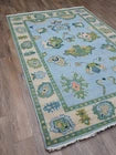 6' x 9' Ft. Contemporary Turkish Oushak Bohemian Hand Knotted Wool Rug - BR2637