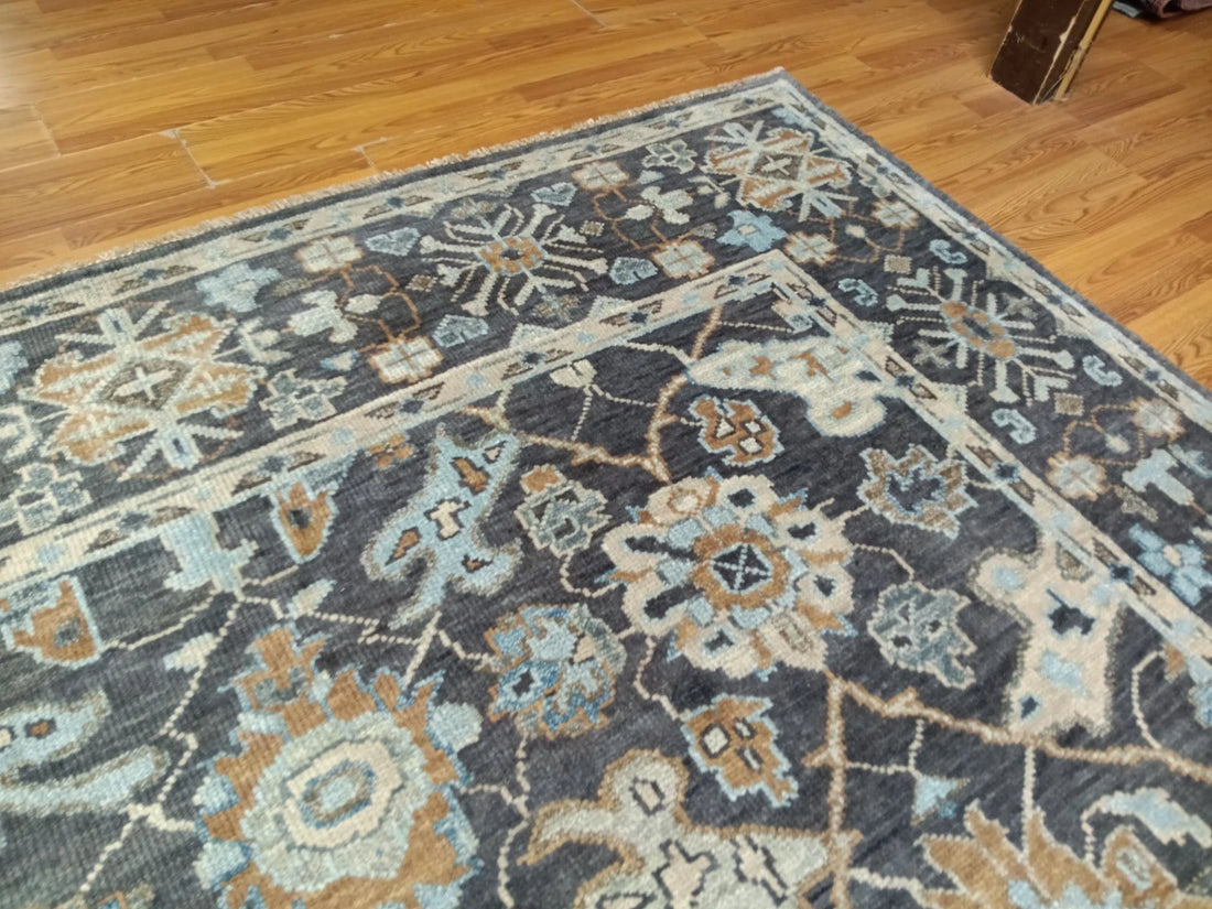 10’ x 14’ Ft. Stunning Turkish Bohemian Oushak Contemporary Hand Knotted Wool Area Rug - BR3145