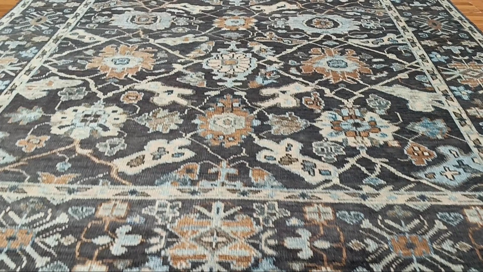 10’ x 14’ Ft. Stunning Turkish Bohemian Oushak Contemporary Hand Knotted Wool Area Rug - BR3145