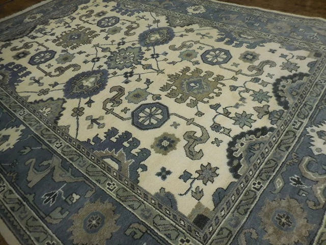 9’ x 12’ Ft. Stunning Turkish Bohemian Oushak Contemporary Hand Knotted Wool Area Rug - BR3057
