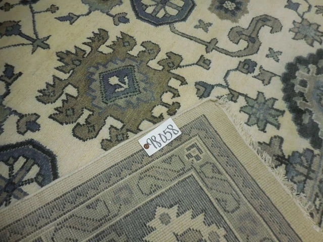 9’ x 12’ Ft. Stunning Turkish Bohemian Oushak Contemporary Hand Knotted Wool Area Rug - BR3057