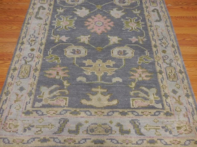 4' x 6' Ft. Contemporary Turkish Oushak Bohemian Hand Knotted Wool Area Rug – BR3083