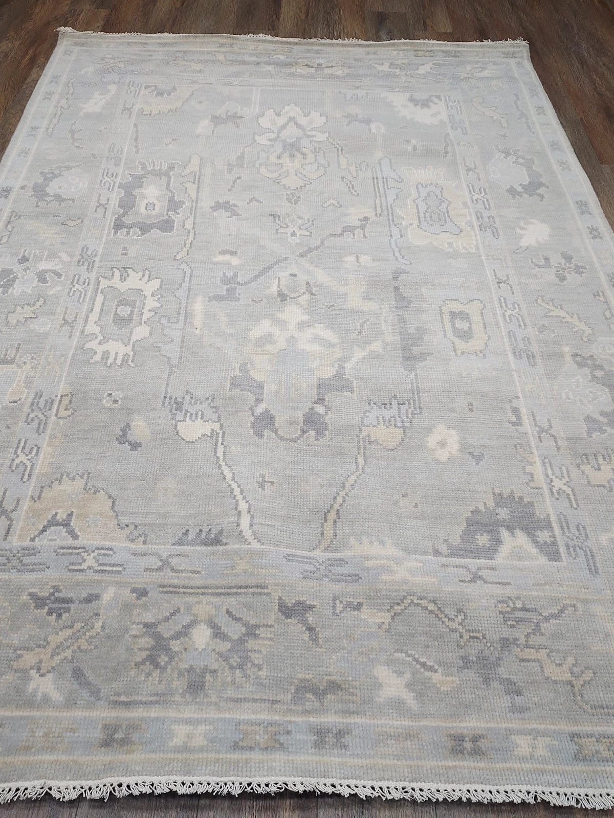 6' x 9' Ft. Contemporary Turkish Oushak Bohemian Hand Knotted Wool Rug - BR2642