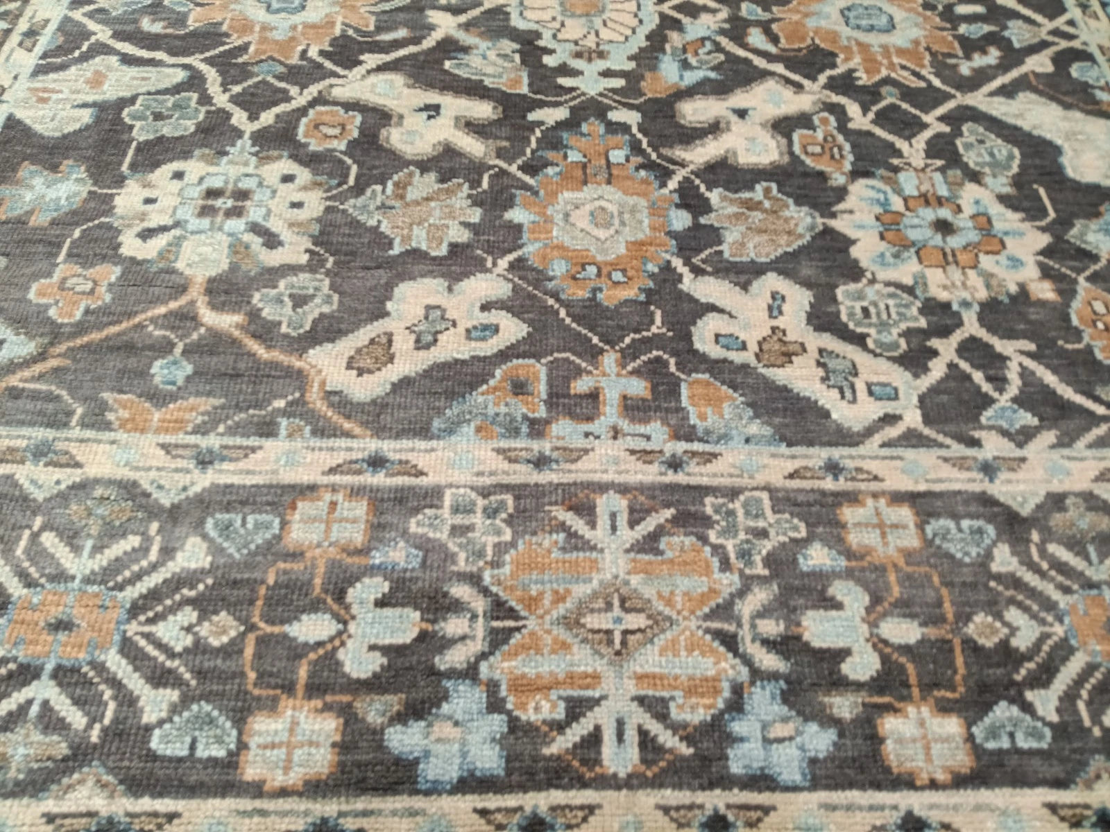 10’ x 14’ Ft. Stunning Turkish Bohemian Oushak Contemporary Hand Knotted Wool Area Rug - BR3145