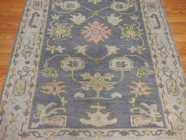 4' x 6' Ft. Contemporary Turkish Oushak Bohemian Hand Knotted Wool Area Rug – BR3083