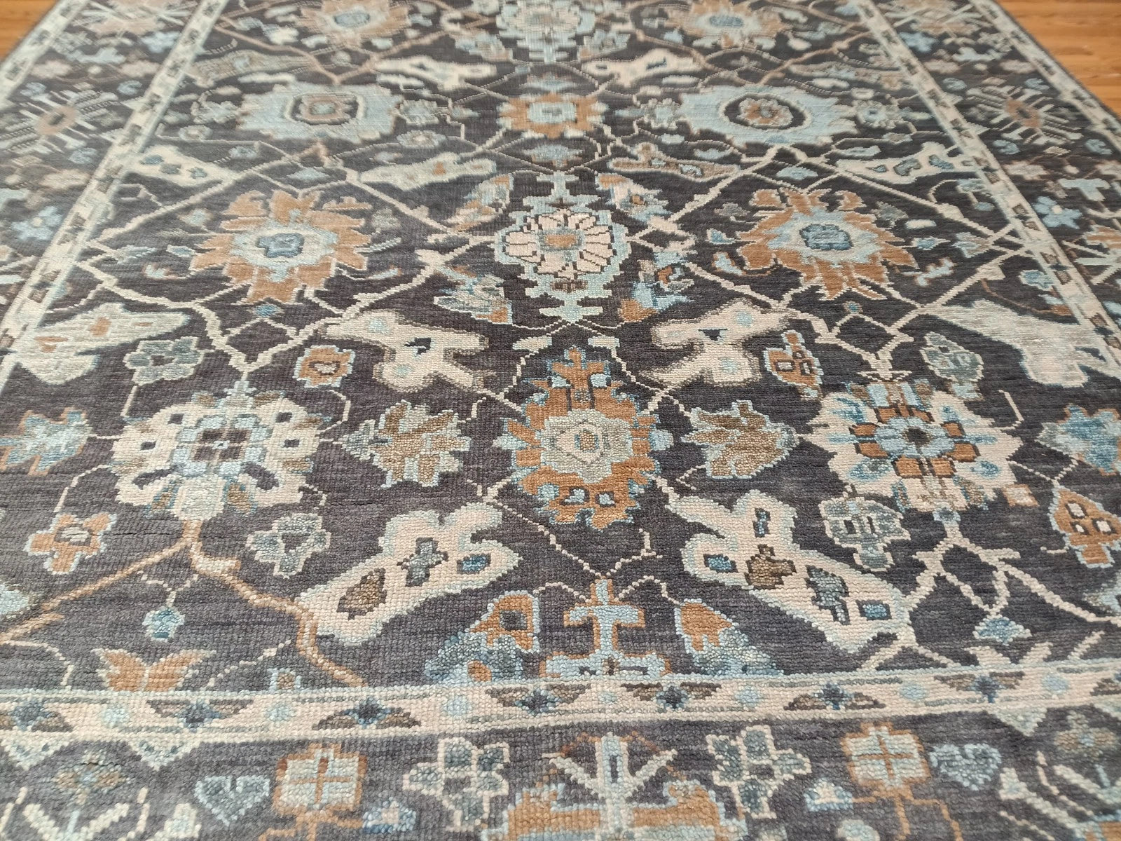 10’ x 14’ Ft. Stunning Turkish Bohemian Oushak Contemporary Hand Knotted Wool Area Rug - BR3145