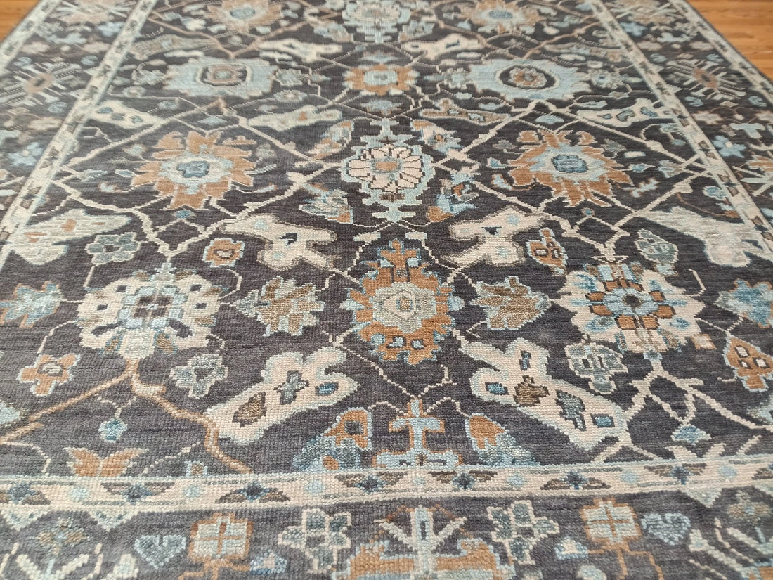 10’ x 14’ Ft. Stunning Turkish Bohemian Oushak Contemporary Hand Knotted Wool Area Rug - BR3145