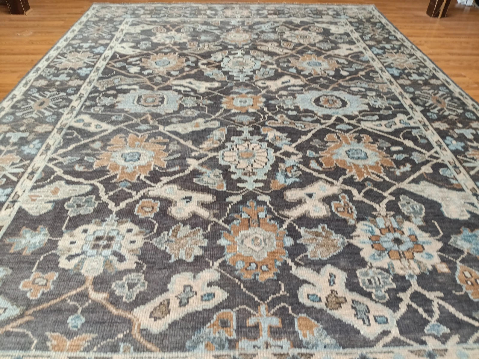10’ x 14’ Ft. Stunning Turkish Bohemian Oushak Contemporary Hand Knotted Wool Area Rug - BR3145