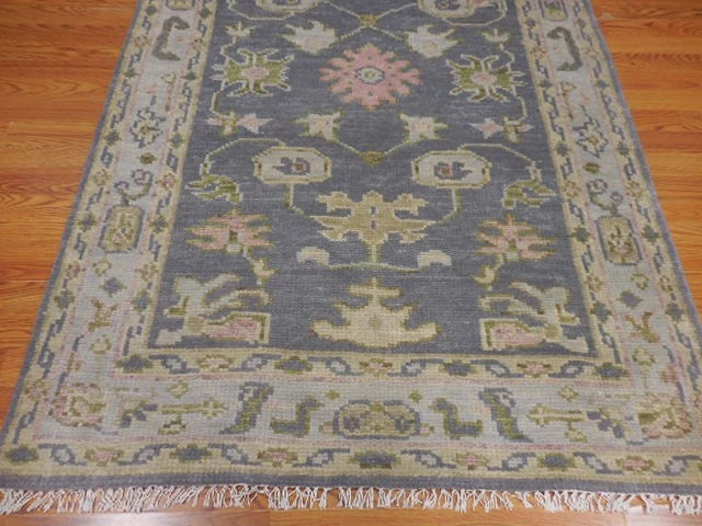 4' x 6' Ft. Contemporary Turkish Oushak Bohemian Hand Knotted Wool Area Rug – BR3083