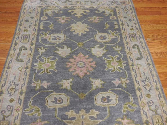 4' x 6' Ft. Contemporary Turkish Oushak Bohemian Hand Knotted Wool Area Rug – BR3083