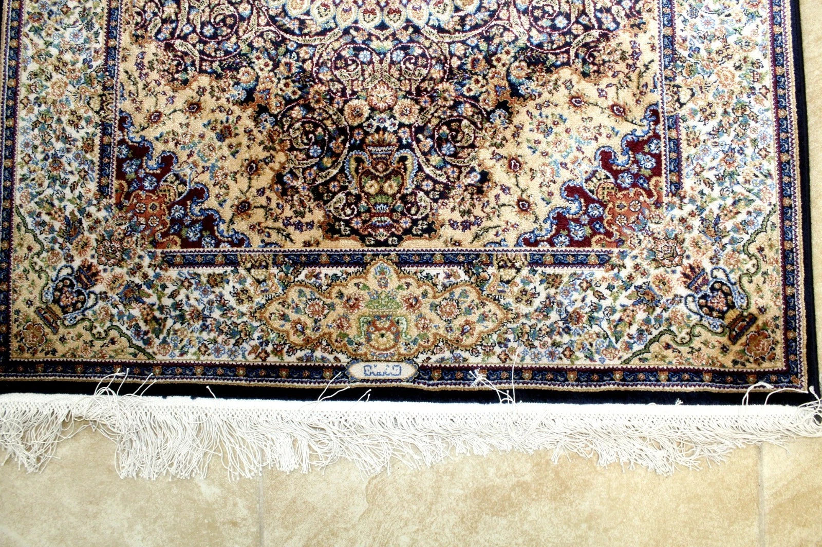 4'X3' Ft. Spectacular New 1200KPSI Hi Quality Silk Nainn Design Turkish Area Rug- BR2703