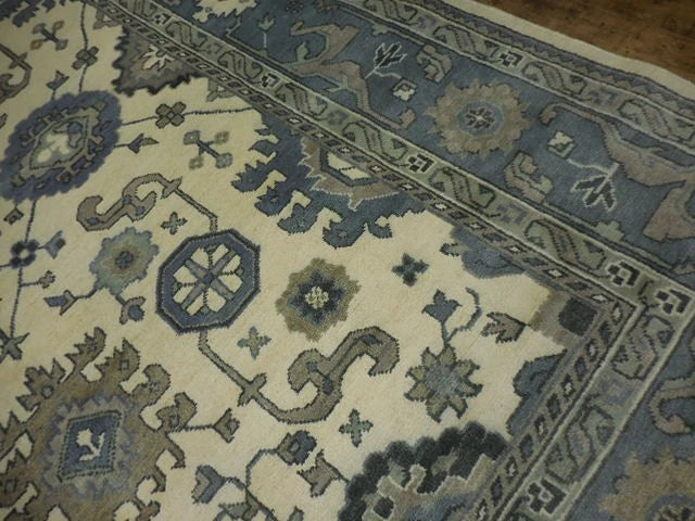 9’ x 12’ Ft. Stunning Turkish Bohemian Oushak Contemporary Hand Knotted Wool Area Rug - BR3057
