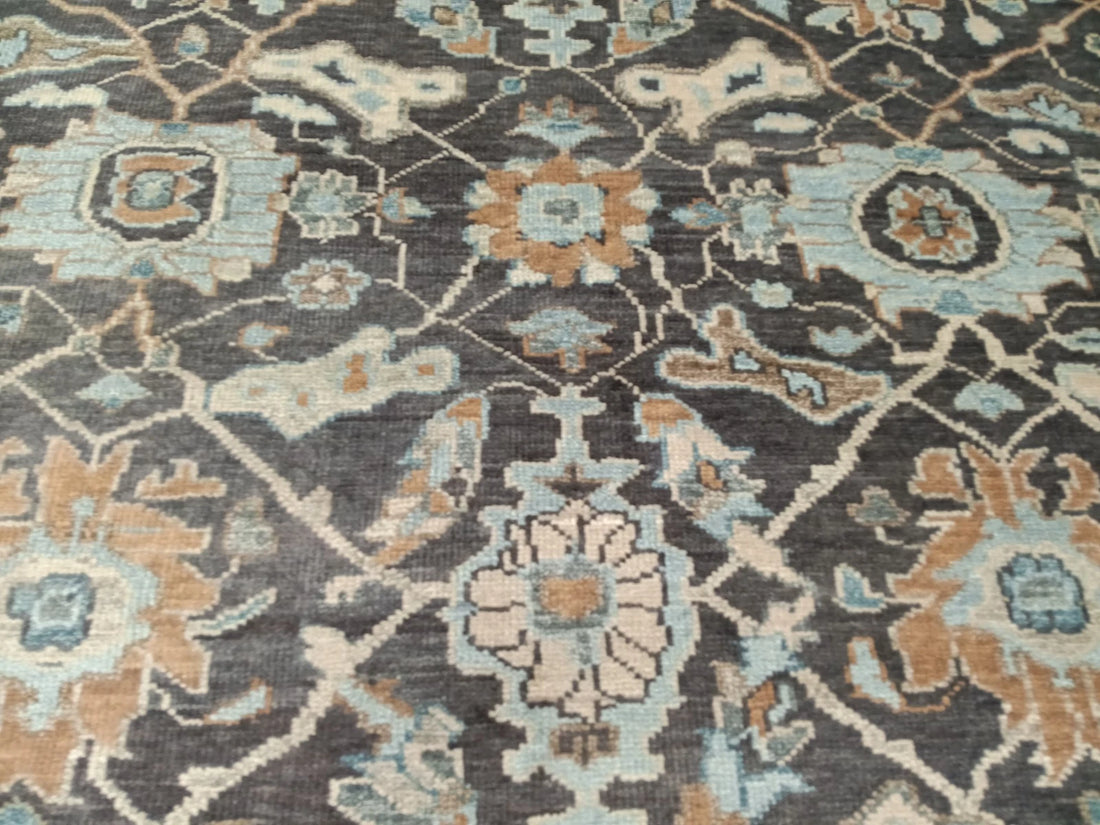 10’ x 14’ Ft. Stunning Turkish Bohemian Oushak Contemporary Hand Knotted Wool Area Rug - BR3145