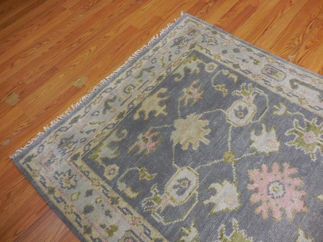 4' x 6' Ft. Contemporary Turkish Oushak Bohemian Hand Knotted Wool Area Rug – BR3083