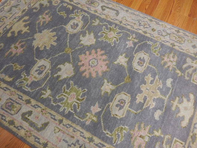 4' x 6' Ft. Contemporary Turkish Oushak Bohemian Hand Knotted Wool Area Rug – BR3083