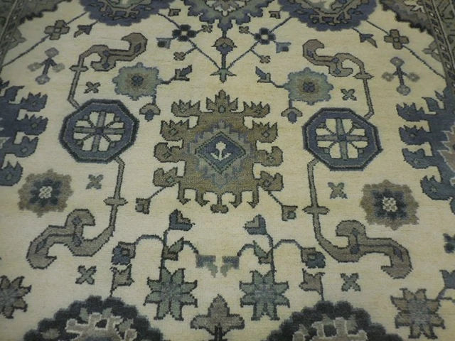 9’ x 12’ Ft. Stunning Turkish Bohemian Oushak Contemporary Hand Knotted Wool Area Rug - BR3057