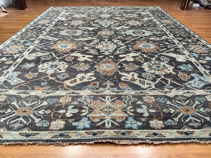 10’ x 14’ Ft. Stunning Turkish Bohemian Oushak Contemporary Hand Knotted Wool Area Rug - BR3145