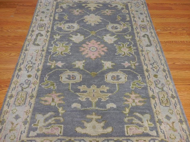 4' x 6' Ft. Contemporary Turkish Oushak Bohemian Hand Knotted Wool Area Rug – BR3083