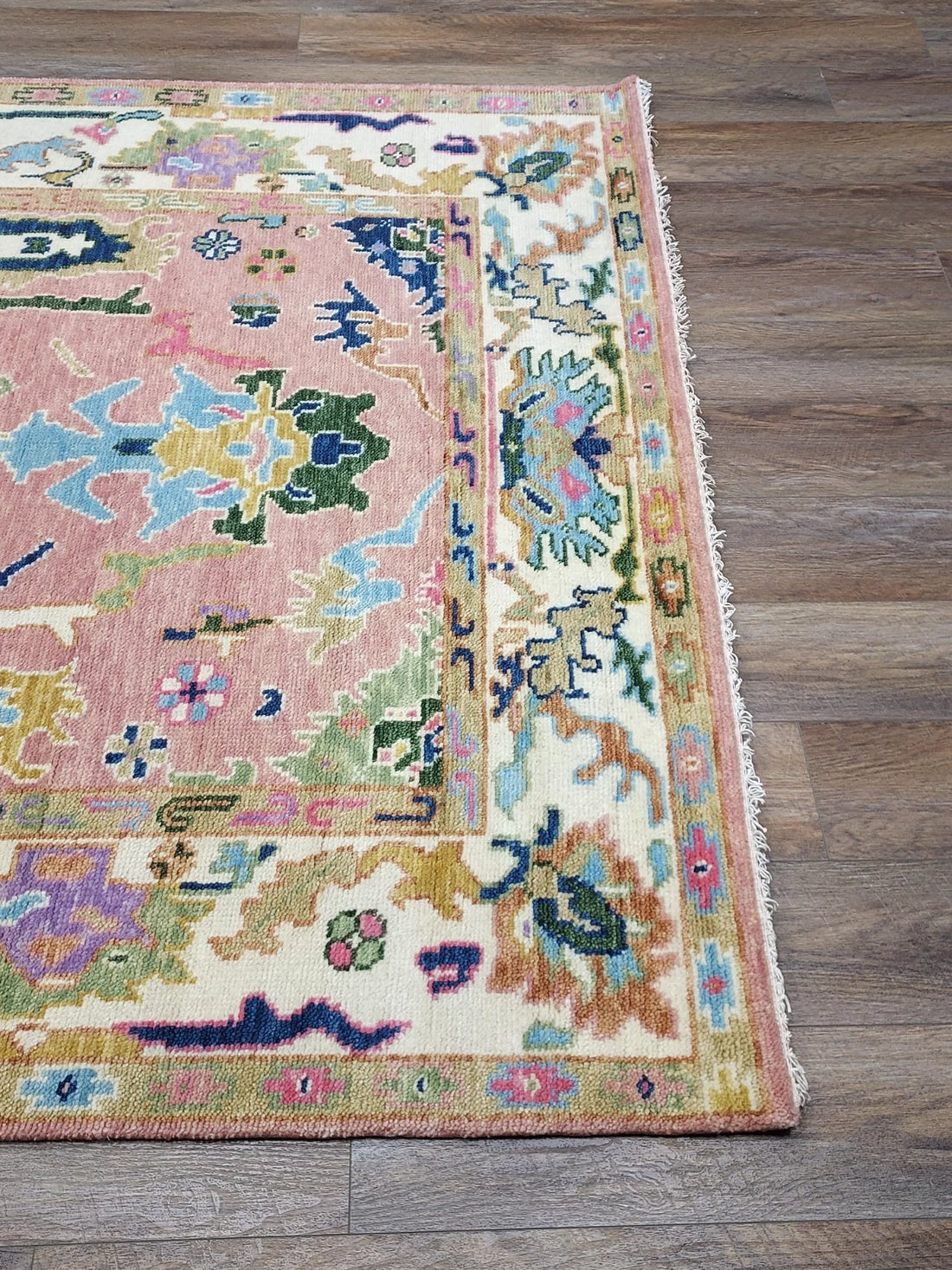 6' x 9' Ft. Contemporary Turkish Oushak Bohemian Hand Knotted Wool Rug - BR2705