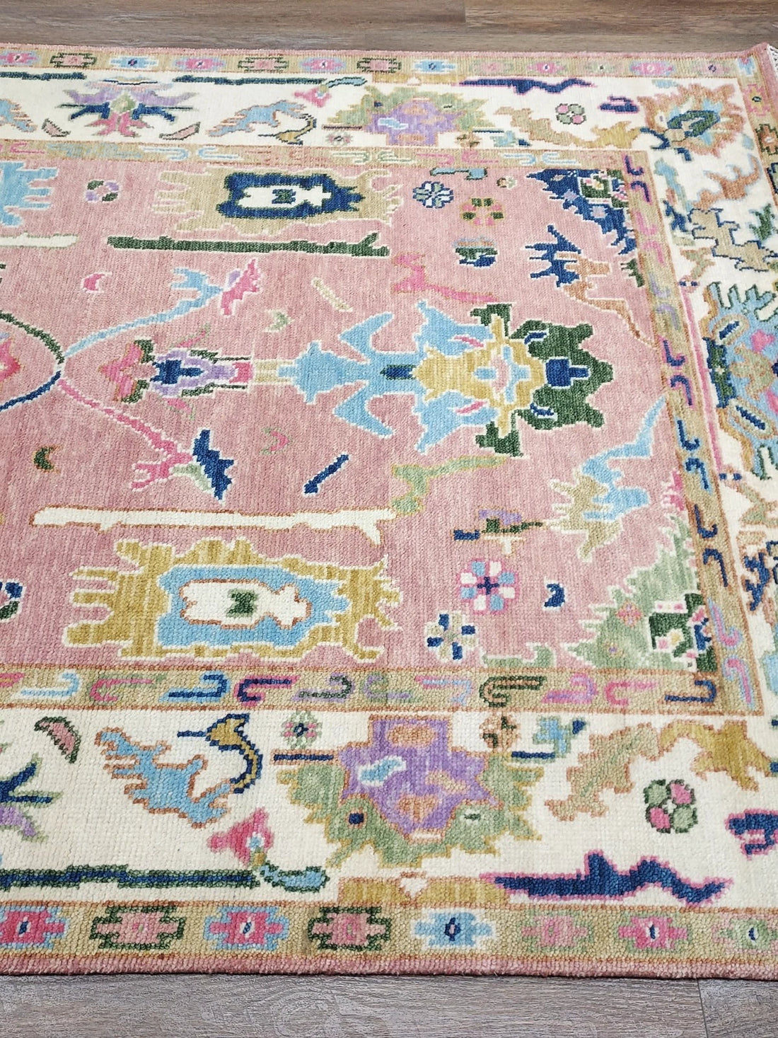 6' x 9' Ft. Contemporary Turkish Oushak Bohemian Hand Knotted Wool Rug - BR2705