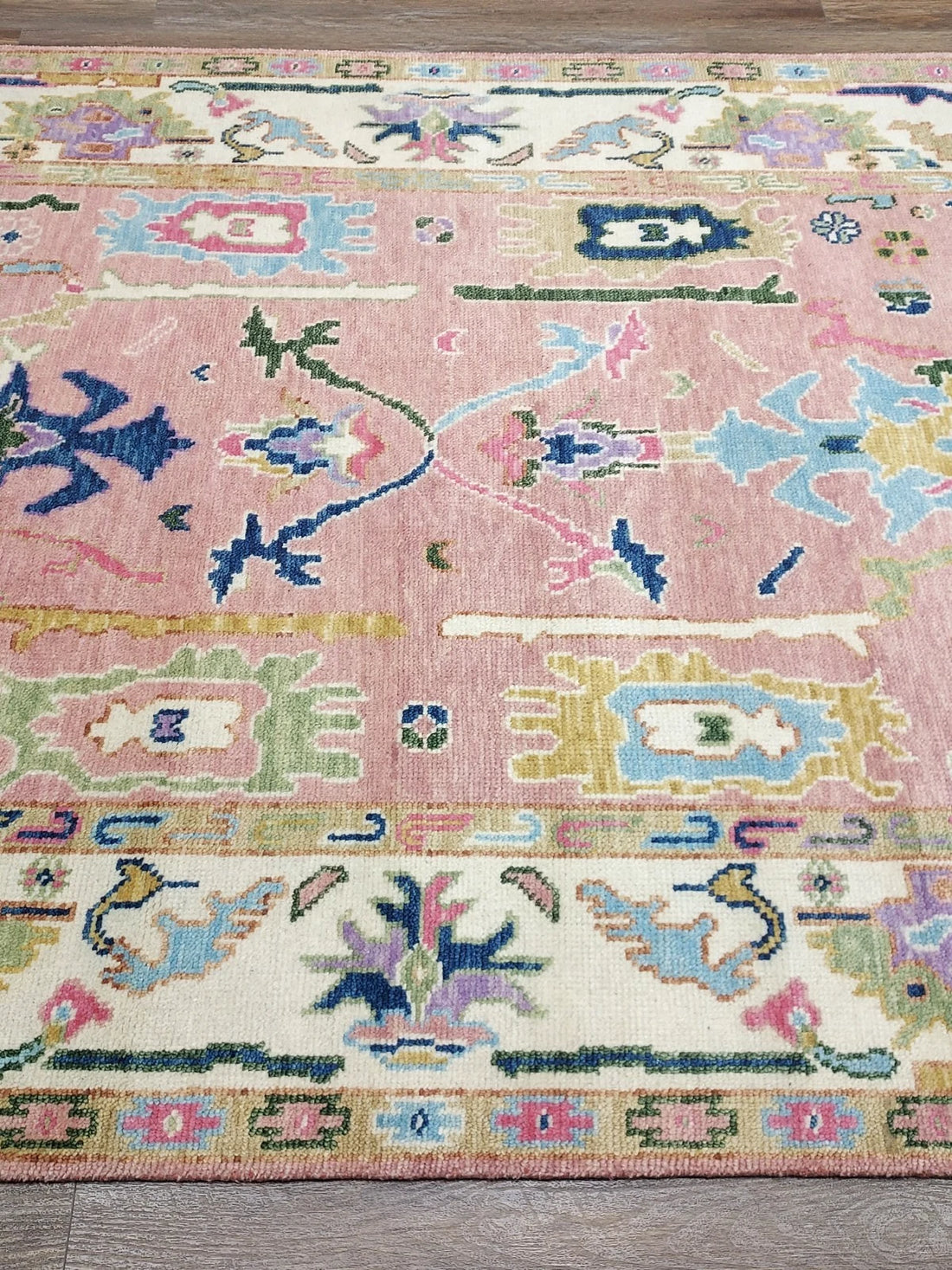 6' x 9' Ft. Contemporary Turkish Oushak Bohemian Hand Knotted Wool Rug - BR2705