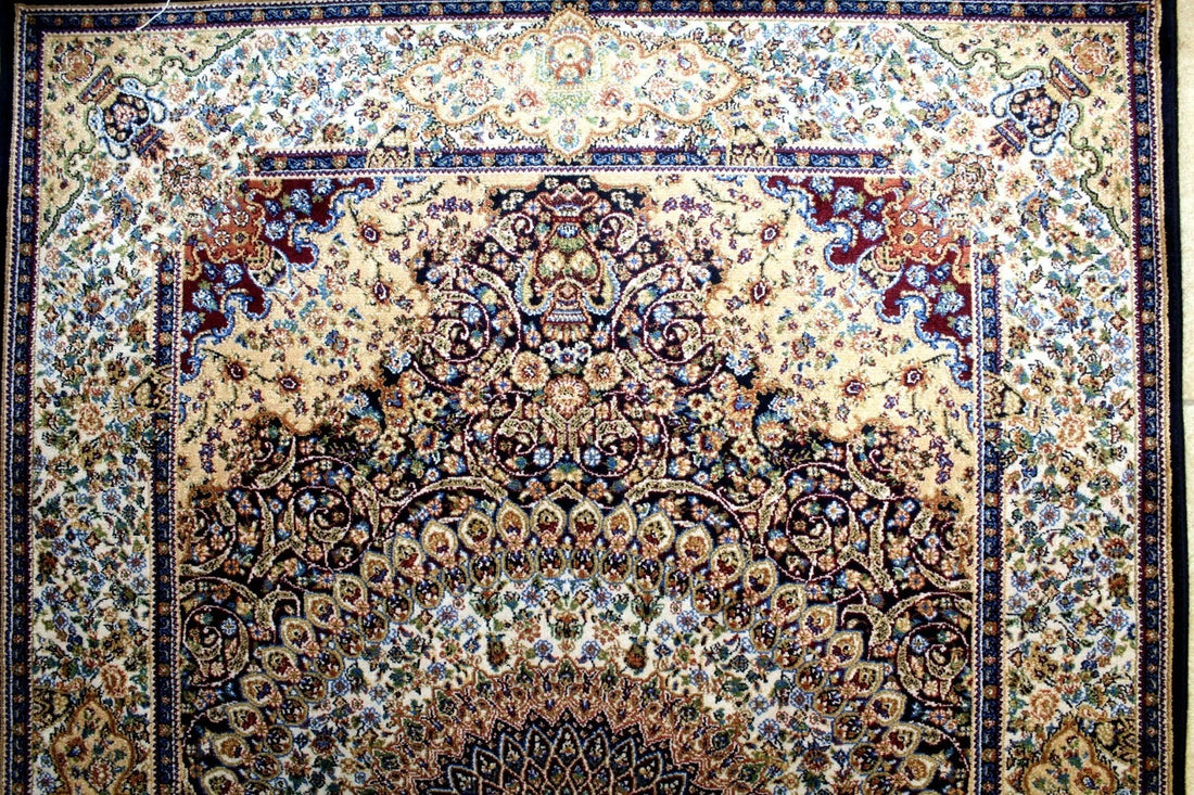 4'X3' Ft. Spectacular New 1200KPSI Hi Quality Silk Nainn Design Turkish Area Rug- BR2703