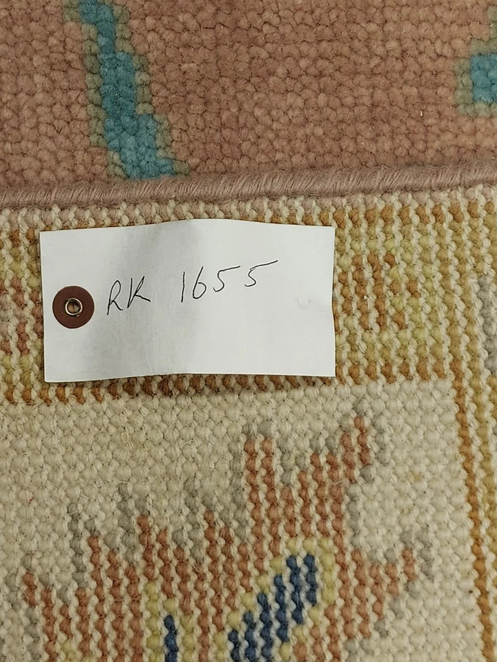 6' x 9' Ft. Contemporary Turkish Oushak Bohemian Hand Knotted Wool Rug - BR2634