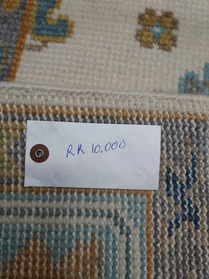6' x 9' Ft. Contemporary Turkish Oushak Bohemian Hand Knotted Wool Rug - BR2640