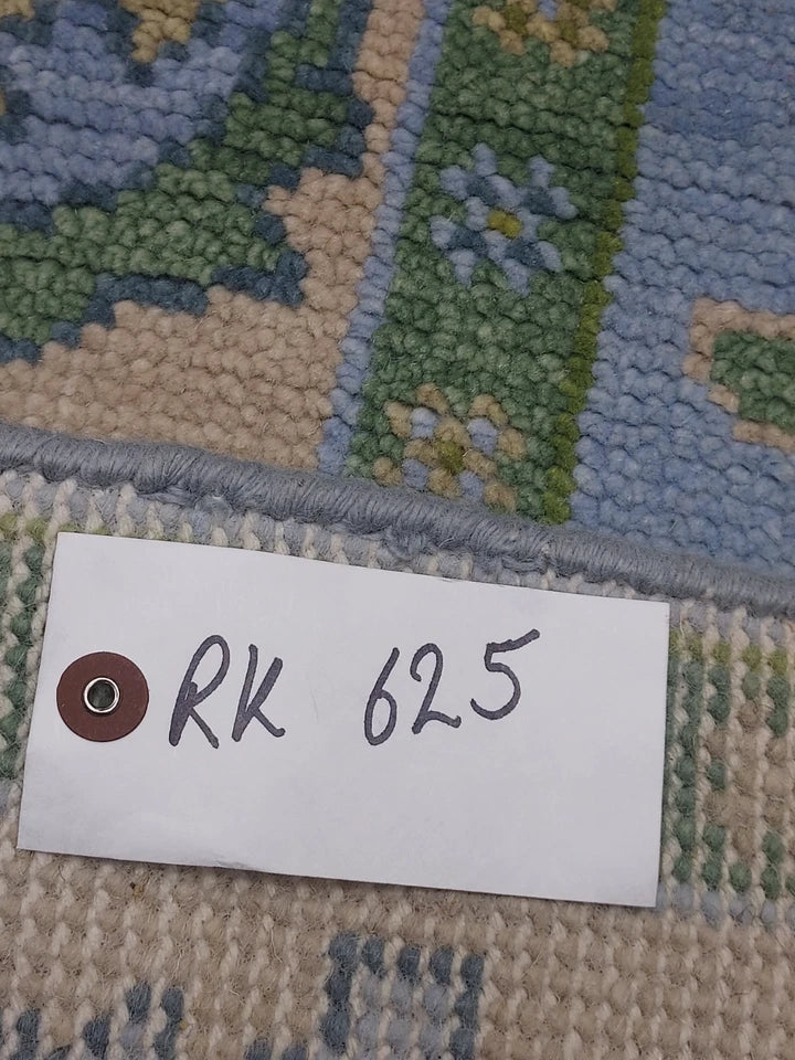 6' x 9' Ft. Contemporary Turkish Oushak Bohemian Hand Knotted Wool Rug - BR2637