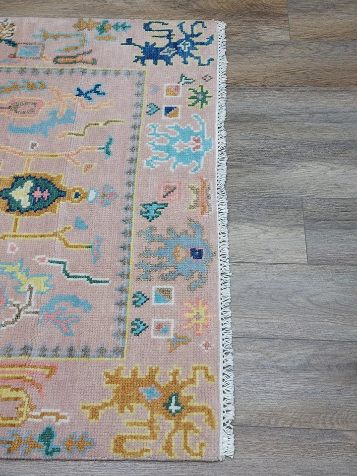 2’ x 3’ Ft. Contemporary Turkish Oushak Bohemian Hand Knotted Wool Small Area Rug - BR2651