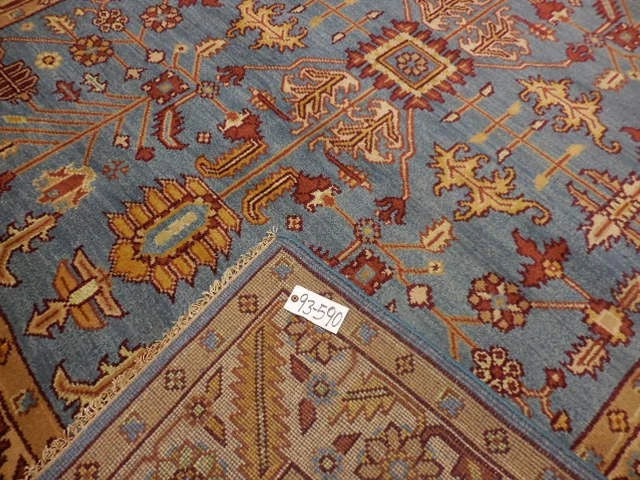 8' x 10' Ft. Contemporary Turkish Oushak Bohemian Hand Knotted Wool Rug - BR2668